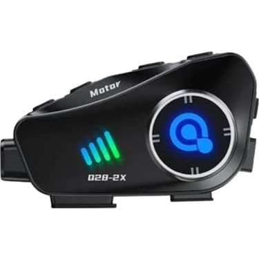YKK Store Q28-2X Motosiklet Kaskı Için Bluetooth Interkom ve 1080P Hd Kamera | Su Geçirmez 8