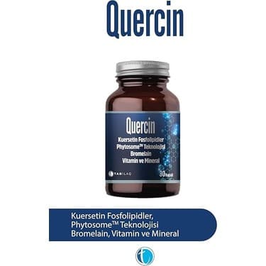 Ilaç Quertecin Fitozomal Kuersetin Bromelain 60 Kapsül 2