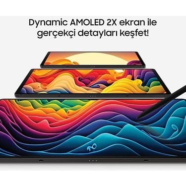 Yenibağ Galaxy Tab S9 Ultra Tablet 12 GB Ram, 512 GB Hafıza, Koyu Gri (Samsung Türkiye Garantili) 4