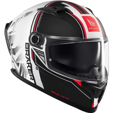Mt Helmets mt Braker Sv Charm A1 Mat Gri Kapalı Kask 2