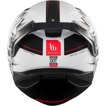 Mt Helmets mt Braker Sv Charm A1 Mat Gri Kapalı Kask 5