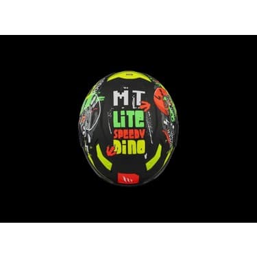 Mt Helmets Kask mt Çocuk Lıte Dino A1 Mat Siyah 4