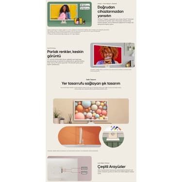 LG Webos Akıllı Tv Wi-Fi Apple-Android Kablosuz Bağlantı IPS 1920X1080 Fulhd 27 Inç 70 Ekran Smart Kumandalı Monitör Tv+ Logitech Kablosuz Klavye 7