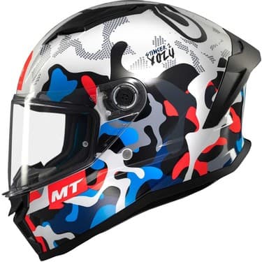 Mt Helmets mt Stınger 2 Yozu A7 Parlak Kapalı Kask 3