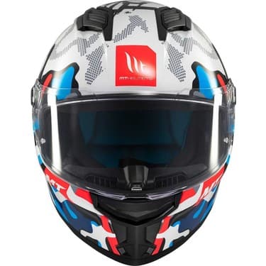 Mt Helmets mt Stınger 2 Yozu A7 Parlak Kapalı Kask 4