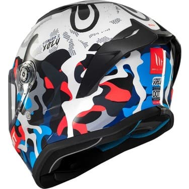 Mt Helmets mt Stınger 2 Yozu A7 Parlak Kapalı Kask 5