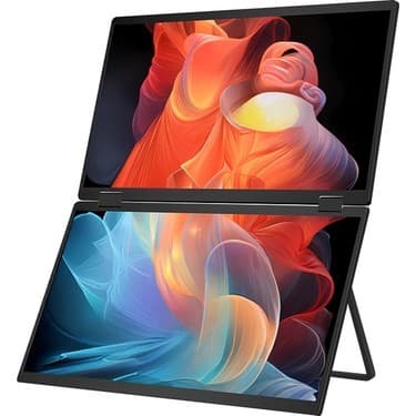 Trimonitör 15.6″ Katlanabilir İkili Monitör 2