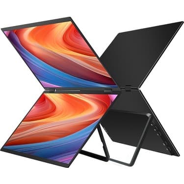 Trimonitör 15.6″ Katlanabilir İkili Monitör 3