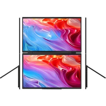 Trimonitör 15.6″ Katlanabilir İkili Monitör 6