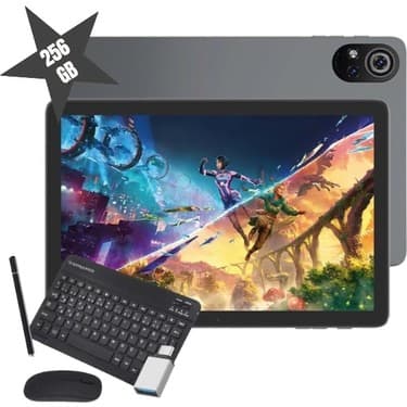 Silver 10.1" Incell Ekran 8GB/256GB Tablet Pc 2