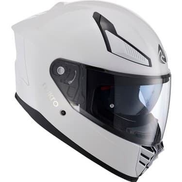Nukrotech Nukro YM-853 Solid Gloss White Kask 3