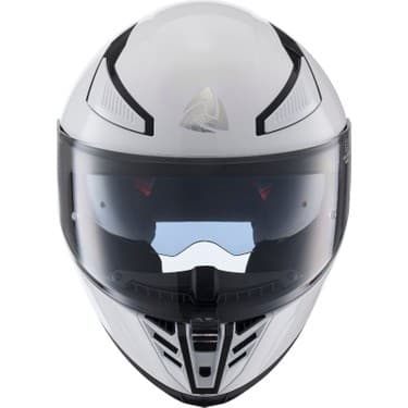 Nukrotech Nukro YM-853 Solid Gloss White Kask 4