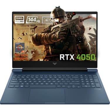 Hp Victus 16-S1023NT Amd Ryzen 7-8845HS 9Z795EA FR114 40-Gbddr5 4 Tbssd RTX4050 6gb 16.1 Inç 144Hz Full Hd Windows 11 Home Gaming Laptop + Çanta 2
