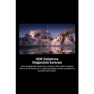 Xiaomi A Pro 65 2026 4K Ultra HD Google Smart Uydu Alıcılı QLED TV – Siyah, 165 Ekran, 60 Hz Yenileme, Android OS 8