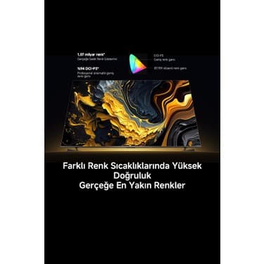 Xiaomi Max 85 2025 - 4K Ultra HD Google Smart Uydu Alıcılı QLED TV 3