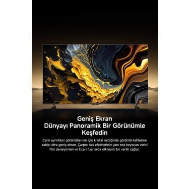 Xiaomi Max 85 2025 - 4K Ultra HD Google Smart Uydu Alıcılı QLED TV 8