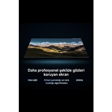Xiaomi S Pro Mini LED 75 2026 - 4K Ultra HD Google Smart Uydu Alıcılı MiniLED TV 6