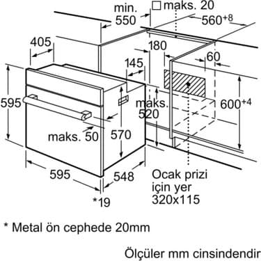 Siemens Ankastre Fırın - Inox, Mutfaklar İçin Şık ve Fonksiyonel Çözüm 4