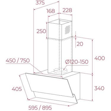 Teka Chef 5 Siyah Ankastre Set (HAK 625 BK Börek Şefim, GBE 64002 BK Ocak, ATV 60 BK Davlumbaz) 2