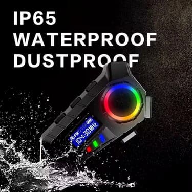 Tasarım Küresi 3D Y30 Kask Kulaklık Bluetooth Motosiklet Kulaklık Rgb Radyolu Intercom - Lisinya 2