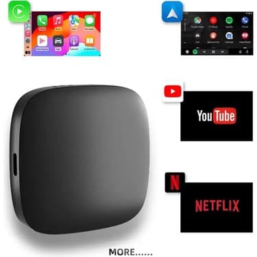 Ecoport Wireless Carplay Android Araba 4 Çekirdekli Akıcı Fullhd 1080P Wifi 2.4/5g 2GB/32GB 4