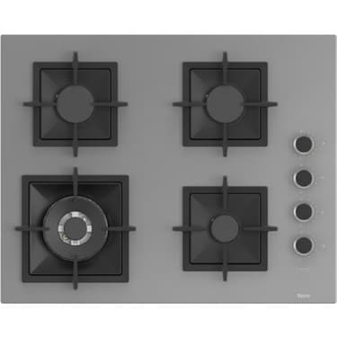 Ferre ve Afm Tech Markalı / Griezmo Antrasit Ankastre Set (SC408-WFA 1'wok + FM3407 + FM7710) 2