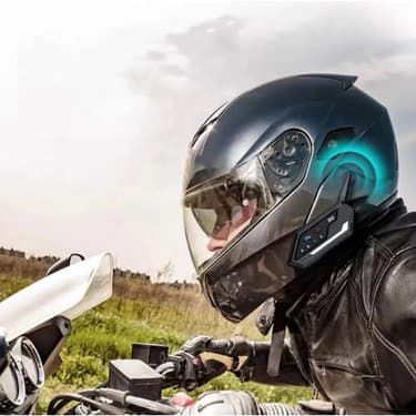 HERŞEYBURDAMODA BT62 Motosiklet Kask Kulaklığı Bluetooth Intercom (2 Kişilik Bağlantı) 5