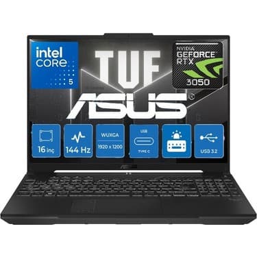 Asus Tuf Gaming F16 FX607VJ Intel Core 5 210H 32GB 1tb SSD RTX3050 Windows 11 Pro 16\ 2