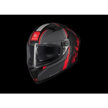Mt Helmets Kask mt Braker Sv Charm B5 Mat Kırmızı 3