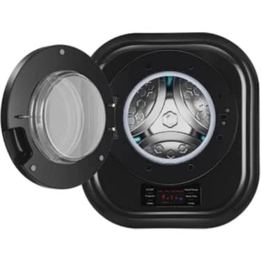 Fix Mini Me Çamaşır Makinesi Karavan ve Tekne Çamaşır Makinesi Siyah 4