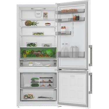 Grundig Grundıg Gpknd 552 E Enerji Sınıfı 551 L Duo No-Frost Alttan Donduruculu Buzdolabı Beyaz 2