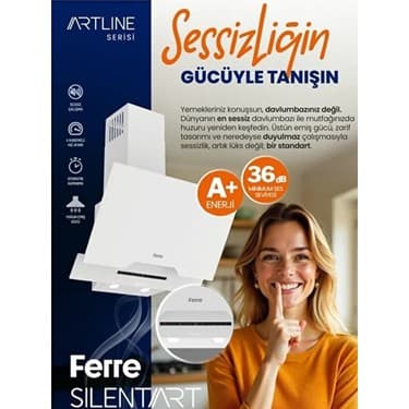 Ferre Steam Plus 75 Serisi 3lü Cam Ankastre Set (QEP64CB-SS036-D078SA) 8