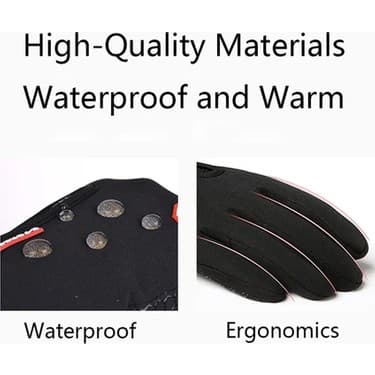 Ankara101 Lıcorıce Motosiklet Açık Hava Sporları Kaymaz Eldivenleri (Yurt Dışından) 5