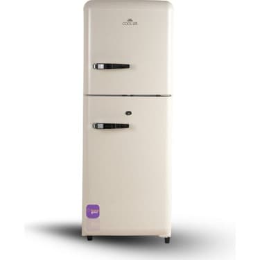 Cool Life Cm-Retro-Bej 138 Önden Kapak 115 Litre Buzdolabı 6