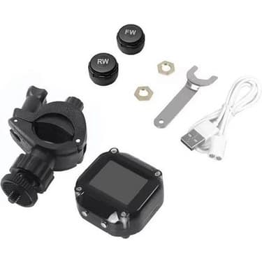 Zibox PowerMaster PM-28656 Motosiklet Kablosuz Lastik Basınç ve Sıcaklık İzleme Sistemi (TPMS) 4