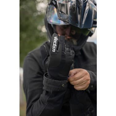 Tech90 Ce Onaylı Vecton Motosiklet Eldiveni Guanti Winter Pro 4