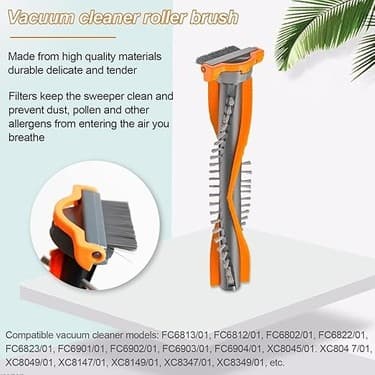 Başlık Fırçası, FC6813/01, FC6812/01, FC6802/01, FC6903 Modelleri Için Uyumlu 4