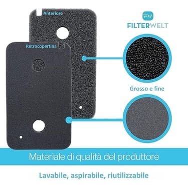 T1 9164761 Kurutma Makinesi Için Uygun 3'lü Filtre Seti, Isı Pompalı Kurutucu, Ince Kalınlık, 207 x 157 x 30 Mm, Sünger Filtre, Filtre Matı, Yoğuşma Kurutucu, Tüy Filtresi, Köpük Filtre, Sünger 2