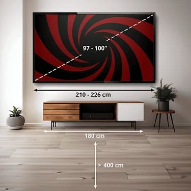 LG 100QNED86A 100'' 254 Ekran Uydu Alıcılı 4K Ultra HD Smart webOS QNED Evo MiniLED TV 4