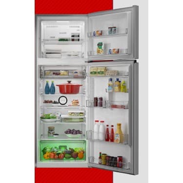 Arçelik 566406 MB Gümüş Gri Statik Çift Kapılı Buzdolabı 470 LT 4