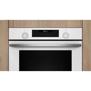 Siemens HU736AEV0T Ankastre Fırın Buhar Destekli Beyaz 7