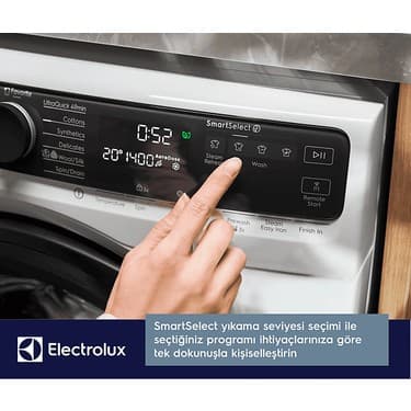 Electrolux EW8F7417QT 800 Serisi Ultracare 10 kg 1400 Devir A Sınıfı Universaldose Wi-Fi Inverter Çamaşır Makinesi 4