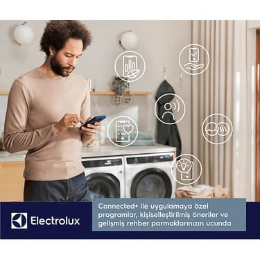 Electrolux EW8F7417QT 800 Serisi Ultracare 10 kg 1400 Devir A Sınıfı Universaldose Wi-Fi Inverter Çamaşır Makinesi 7