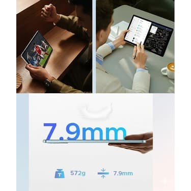 Doogee V Pad 5g 12" 8 GB Ram 256 GB SİM KARTLI Android 15 Tablet Siyah 5