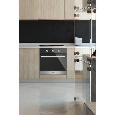 Kumtel Turbo Fanlı Aynalı Flotal Cam Ankastre Fırın B66-SF2(MT) 2