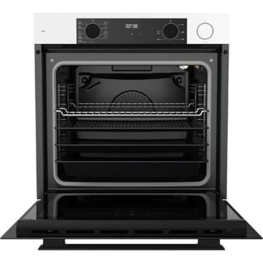 Ferre Fryart&steamart- Silentart Gıvo/sessiz Beyaz Ankastre Set (D081-SA + QEP64CB + SC406-WFA Wok) 6