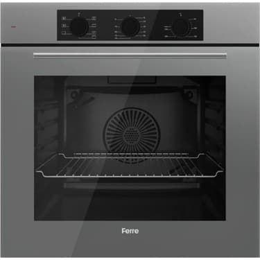 Ferre Silentart&flowart Sessiz Vitro. Elektr. Antrasit Gri Ankastre Set (D088-SA+ MS261 +QBL62CPR) 4