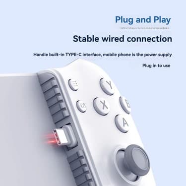 Celestial Forge Memo S3 Gamepad - Type -C Kablolu ve Kablosuz Joystick Android &amp Ios Tabletleri Için Tabletler Için (Yurt Dışından) 3