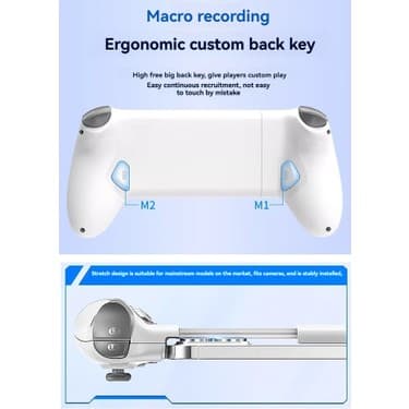 Celestial Forge Memo S3 Gamepad - Type -C Kablolu ve Kablosuz Joystick Android &amp Ios Tabletleri Için Tabletler Için (Yurt Dışından) 4