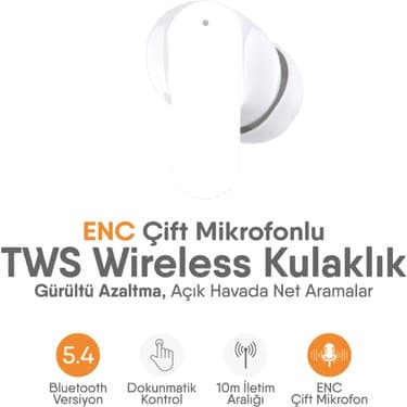 Lucatech Samsung Tab S10+ / Tab S10 Ultra / Tab S10 Fe / Tab S10 Fe+ Uyumlu Pro Bluetooth Kulaklık 2